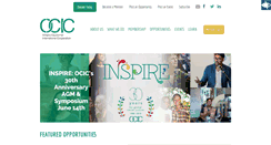 Desktop Screenshot of ocic.on.ca